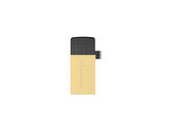 USB памети 16GB Transcend JetFlash 380 USB 2.0 OTG, в златисто