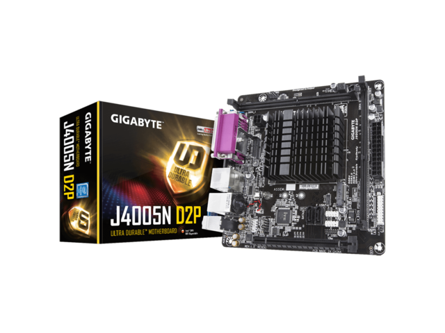 Дънни платки GIGABYTE J4005N D2P