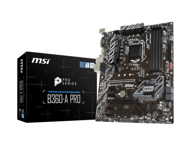 Дънни платки MSI B360-A PRO