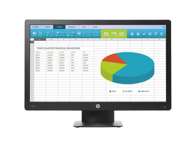 Монитори HP ProDisplay P203