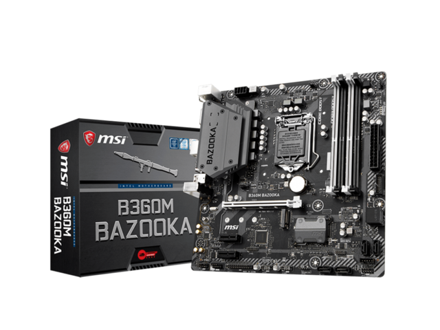Дънни платки MSI B360M BAZOOKA