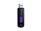 USB памети 32GB Transcend JetFlash 500, черно с лилаво