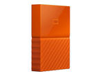 Външни HDD 2TB WD MyPassport Thin USB 3.0, в оранжево