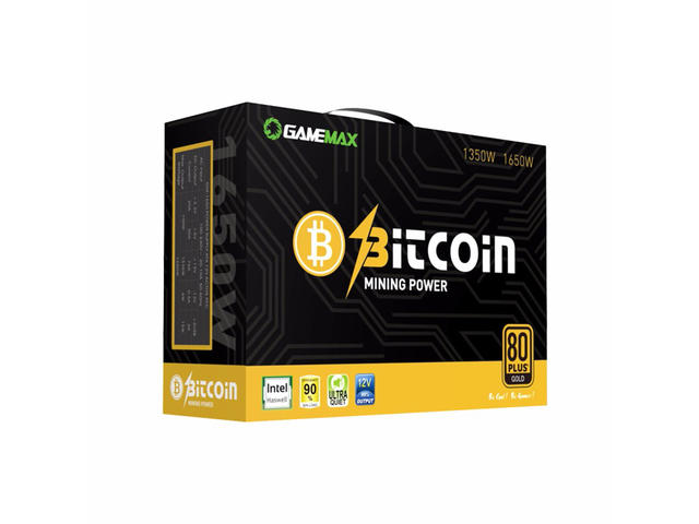 Захранвания за компютри Gamemax PSU 1650W GOLD Bitcoin Mining 16xPCIe