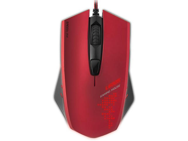 Мишки Speedlink LEDOS, в червено