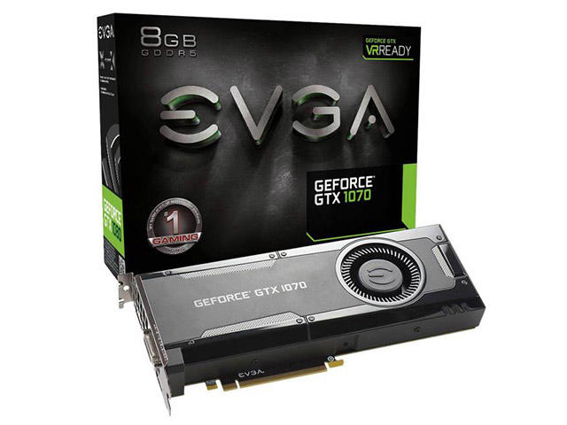 Видео карти EVGA GeForce GTX 1070 GAMING 8G