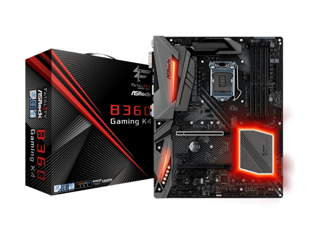 Дънни платки ASRock Fatal1ty B360 Gaming K4