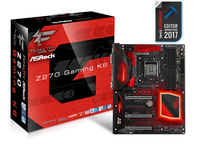 Дънни платки ASRock Fatal1ty Z270 Gaming K6