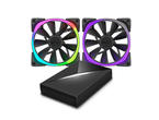 Вентилатори NZXT Aer RGB140х2 & HUE+