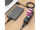 Кабели и Адаптери Orico хъб USB3.0 HUB 4 port - W5PH4-3S-