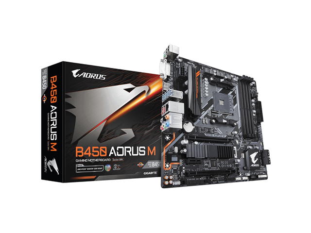 Дънни платки AORUS B450  M
