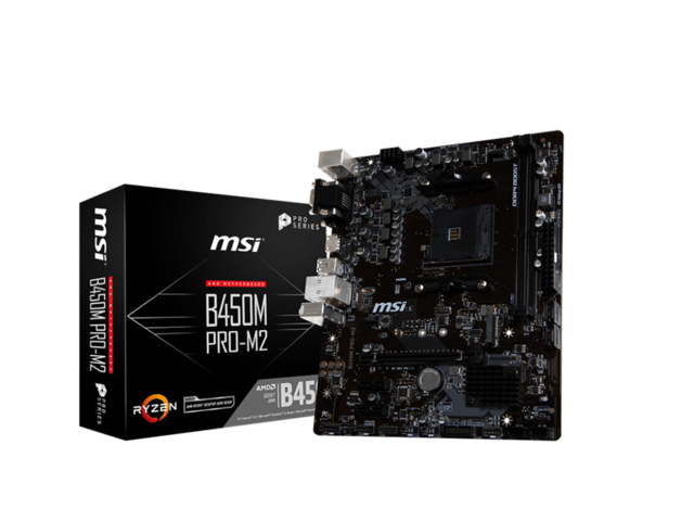 Дънни платки MSI B450M PRO-M2