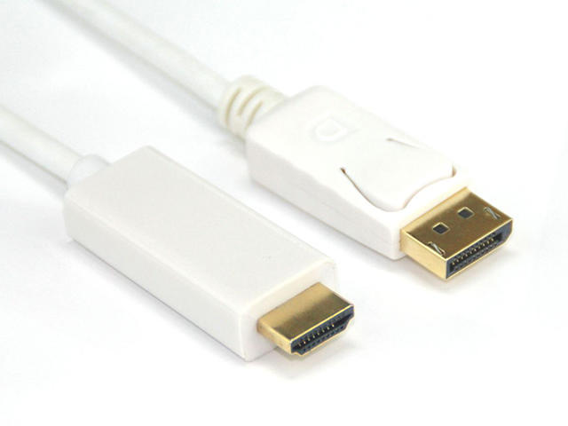 Кабели и Адаптери VCom Кабел Display Port M / HDMI M 4K 2160p - CG605L-1.8m-4K