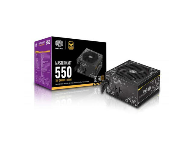 Захранвания за компютри CoolerMaster MASTERWATT 550W TUF Gaming Edition