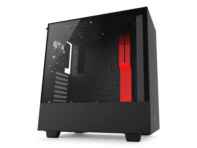 Кутии NZXT H500 Matte Black/Red