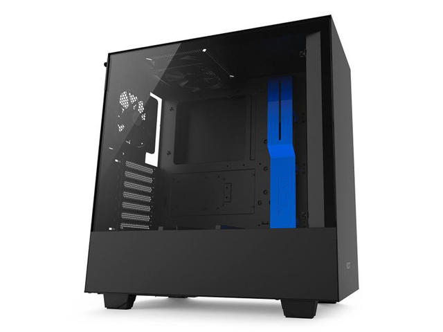 Кутии NZXT H500 Matte Black/Blue