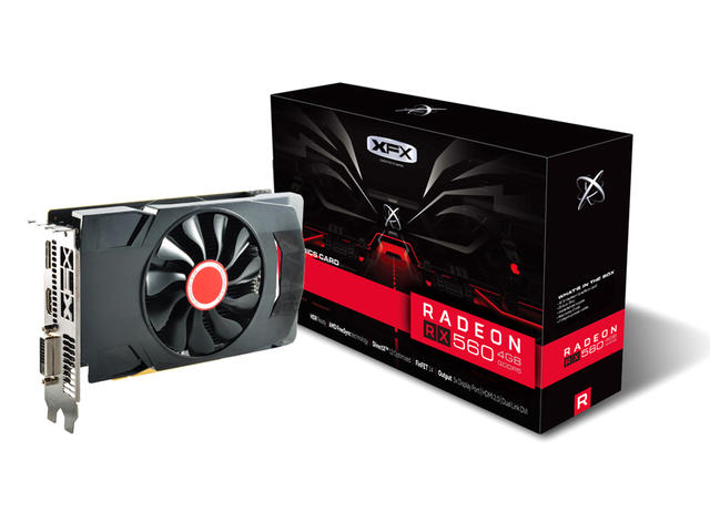 Видео карти XFX Radeon RX 560D 4GB