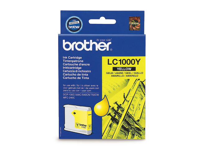Консумативи Оригинален Brother LC-1000Y Ink Cartridge