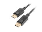 Кабели и Адаптери Lanberg Cable DisplayPort M/M 1m 4K Black