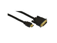 Кабели и Адаптери VCom кабел DVI 24+1 Dual Link M / HDMI M - CG481G-2m