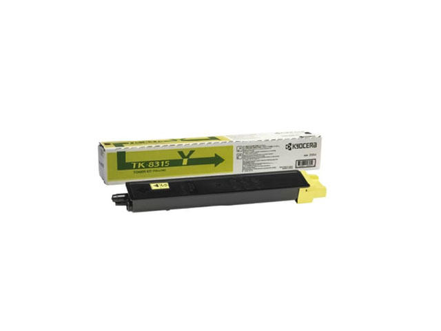 Консумативи Оригинална тонер касета Kyocera TK-8315Y, жълта