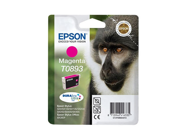 Консумативи Оригинален Epson T0893 Magenta Ink Cartridge