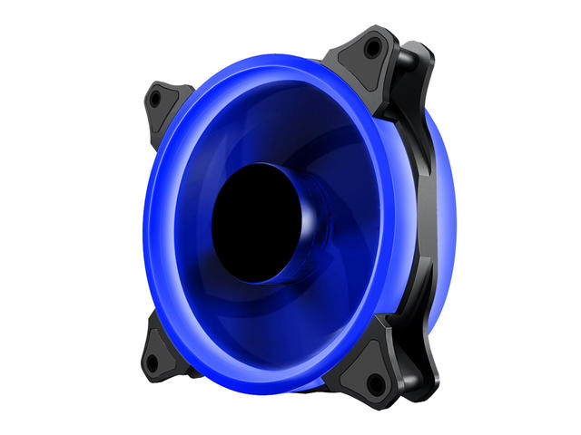 Вентилатори Makki Fan 120mm - BLUE LED Double Ring