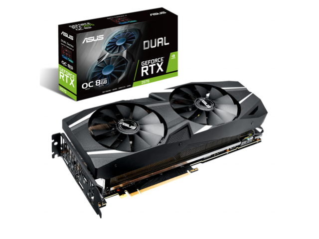 Видео карти ASUS Dual GeForce RTX 2070 O8G