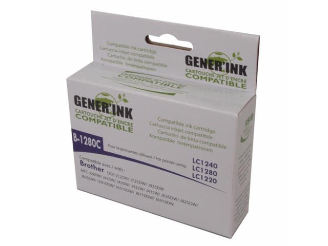 Консумативи Съвместим Generink LC1280XL/1240 /1220, Brother