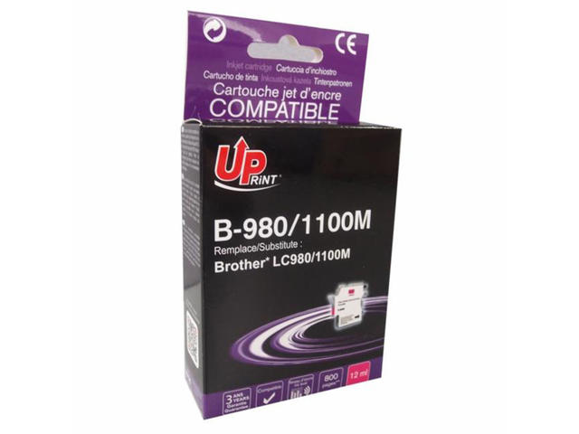 Консумативи Съвместим UPRINT LC980/1100 Magenta, Brother