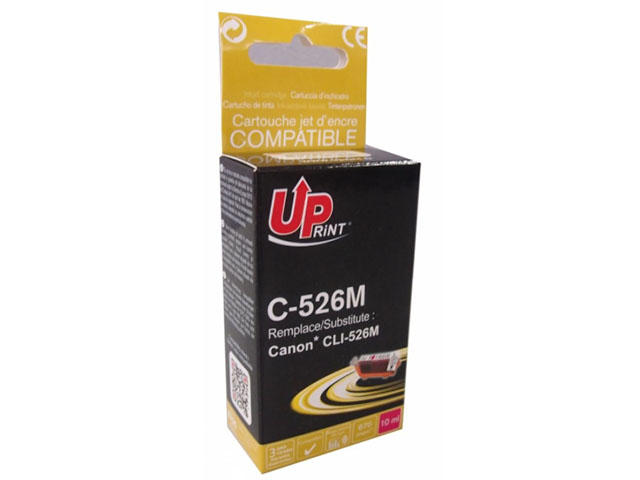 Консумативи Съвместим UPRINT CLI526 Magenta, Canon