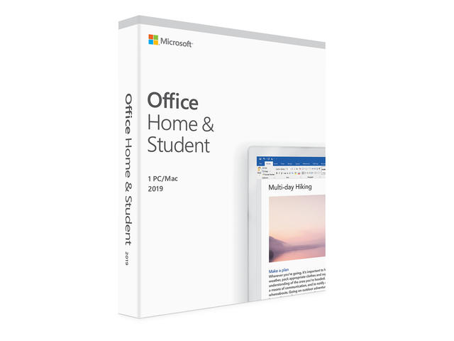 Офис програми Microsoft Office Home & Student 2019 32/64, английски
