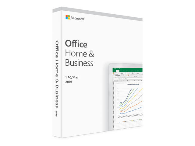 Офис програми Microsoft Office Home & Business 2019 32/64, английски
