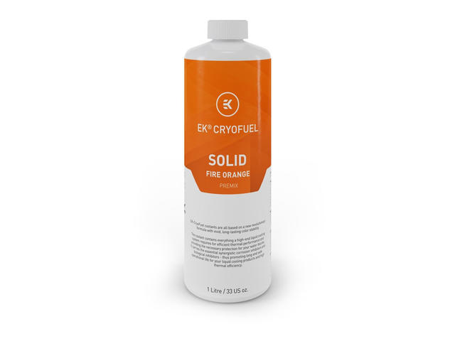 Течности EKWB EK-CryoFuel Solid Fire Orange (Premix 1000mL)
