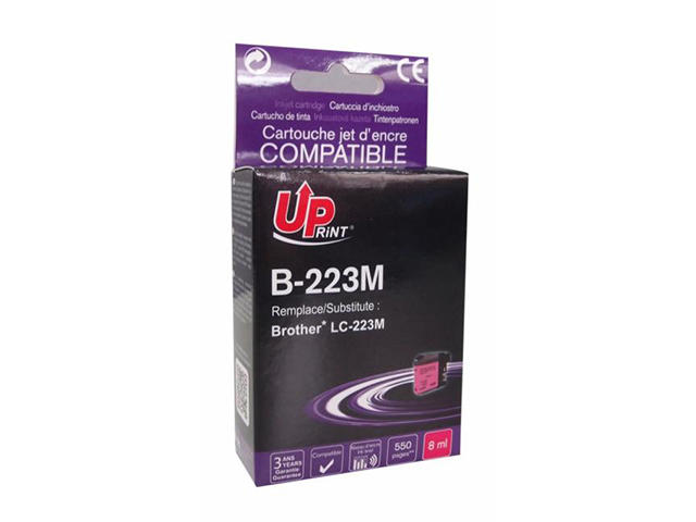 Консумативи Съвместим UPRINT LC223 Magenta, Brother