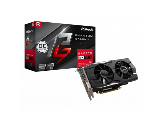 Видео карти ASRock Phantom Gaming D Radeon RX 580 8G OC