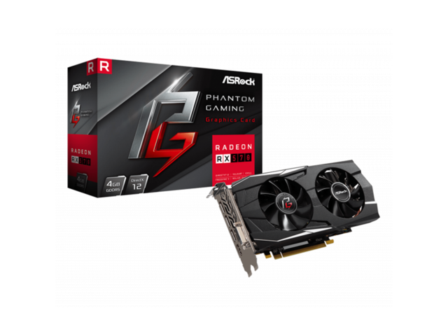 Видео карти ASRock Phantom Gaming D Radeon RX 570 4G