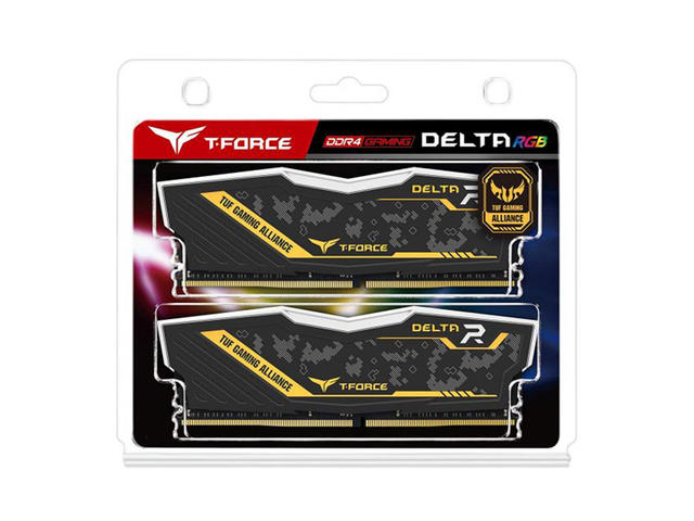 Оперативна памет 16GB (2x8GB) DDR4 2666MHz Team Group Delta RGB TUF