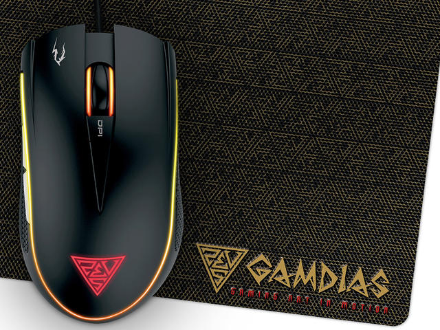 Мишки Gamdias ZEUS E2 + подложка NYX E1