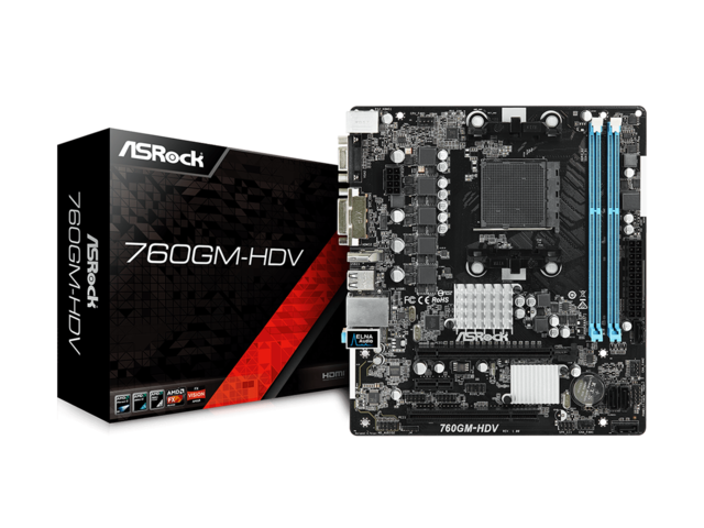 Дънни платки ASRock 760GM-HDV