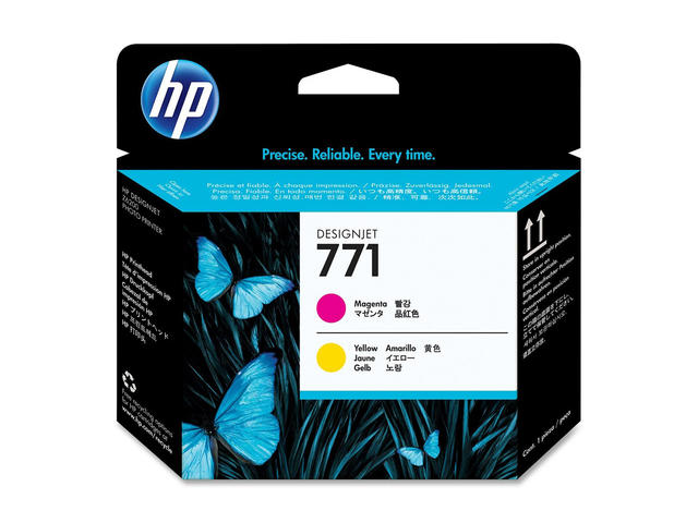 Консумативи Оригинален HP 771 Magenta/Yellow Designjet Printhead