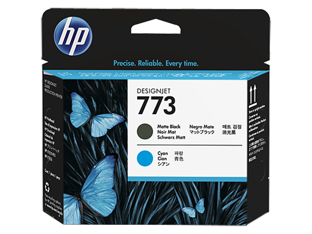 Консумативи HP 773 Matte Black/Cyan Designjet Printhead