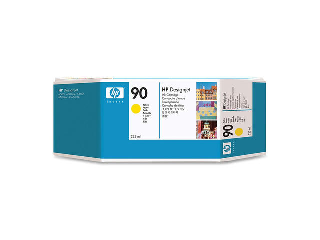 Консумативи HP 90 225-ml Yellow Ink Cartridge