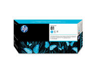 Консумативи HP 81 Cyan Dye Printhead and Printhead Cleaner