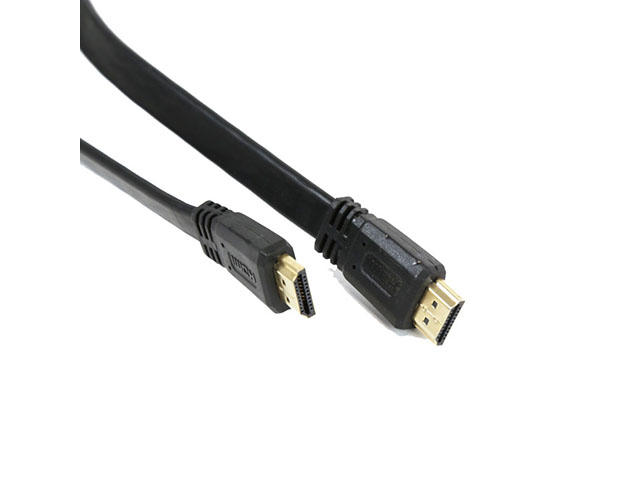 Кабели и Адаптери Omega Flat HDMI 4K Cable v1.4 (1.5m)