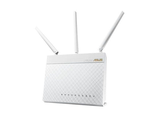 Мрежово оборудване ASUS RT-AC68U, бял