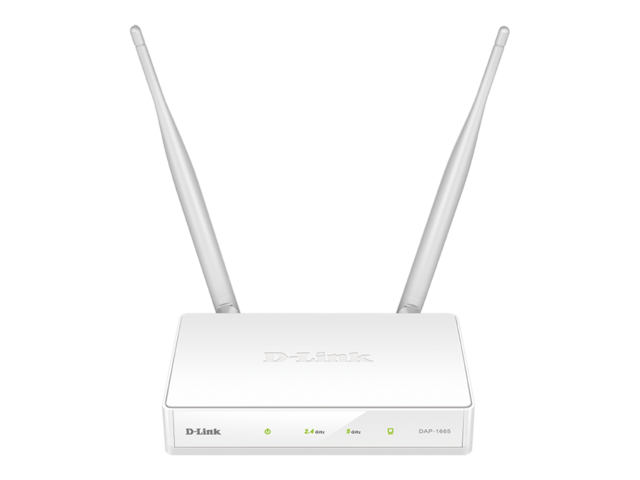 Мрежово оборудване D-Link Wireless AC1200 Dual Band Access Point DAP-1665