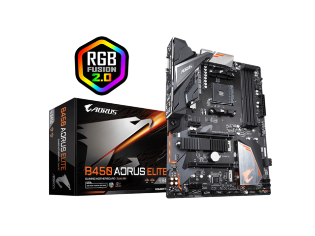 Дънни платки AORUS B450 Elite