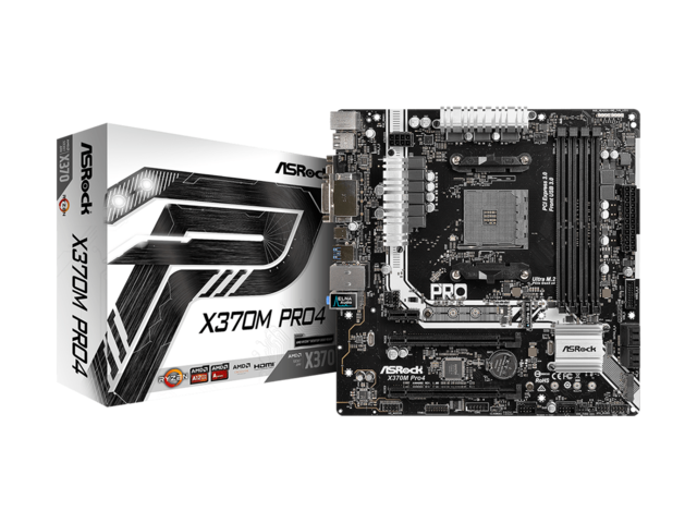 Дънни платки ASRock X370M Pro4