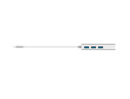 Кабели и Адаптери Devia Leopard USB-C Hub USB 3.0 with Ethernet Adapter
